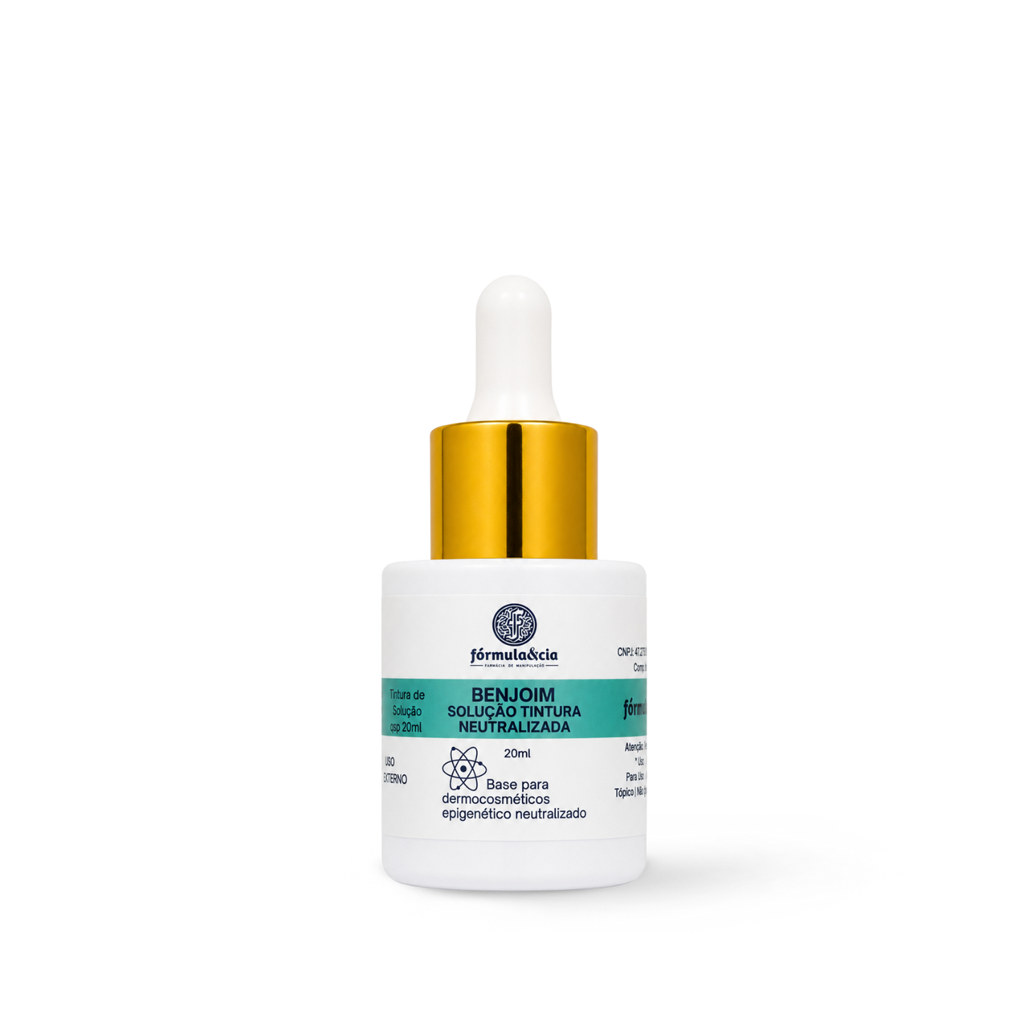 Benjoim Solução Tintura Neutralizada Gold - 20ml