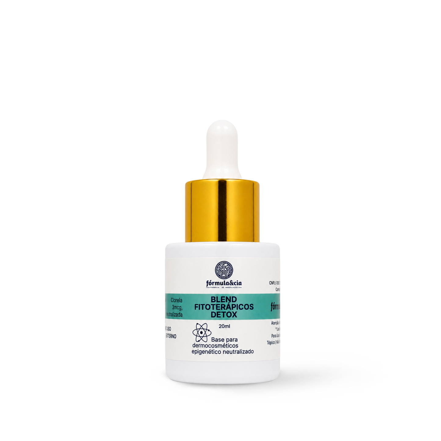 Blend Fitoterápicos Detox Gold - 20ml
