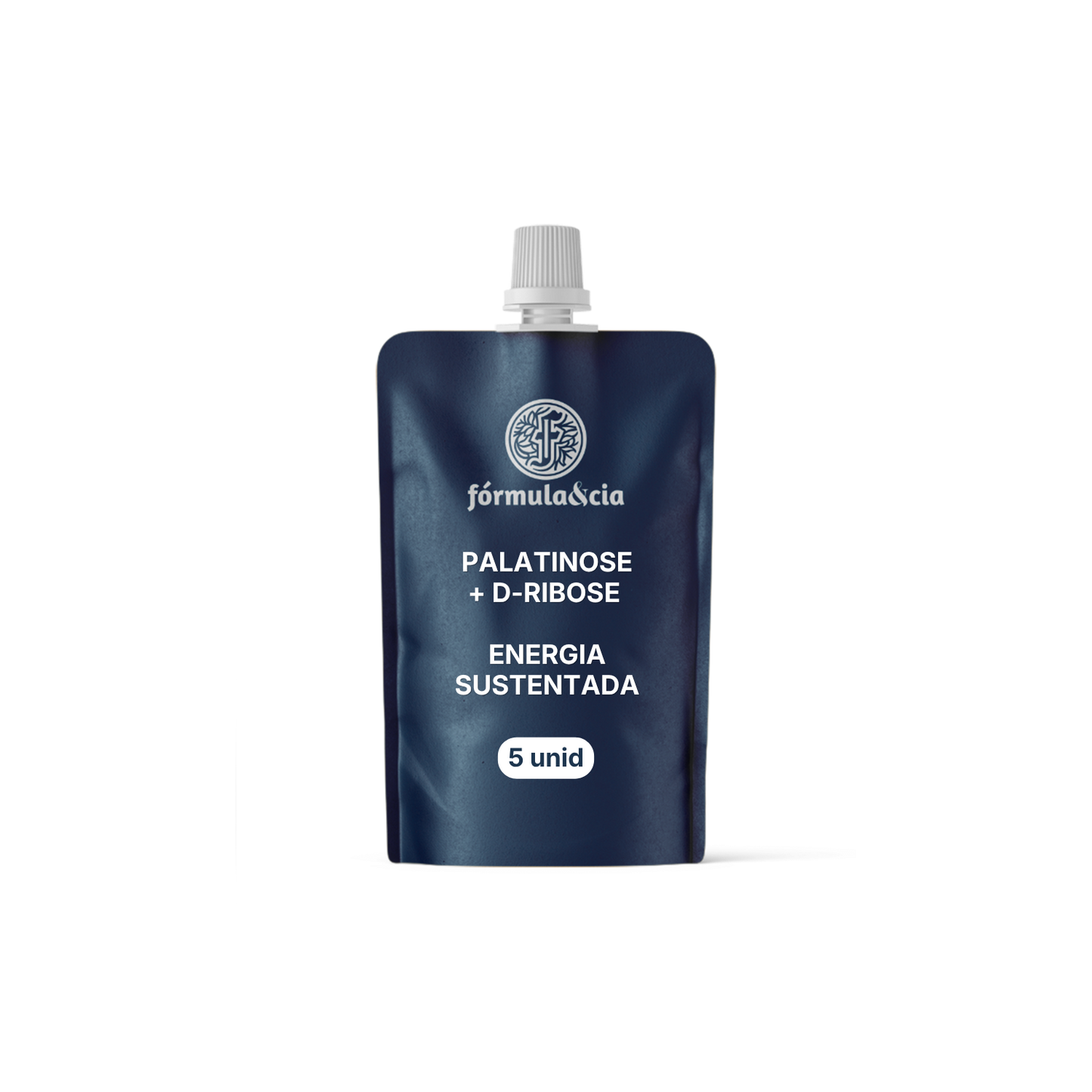 Palatinose + D-Ribose - Energia Sustentada - Sachê Líquido 30ml - 5 Unidades