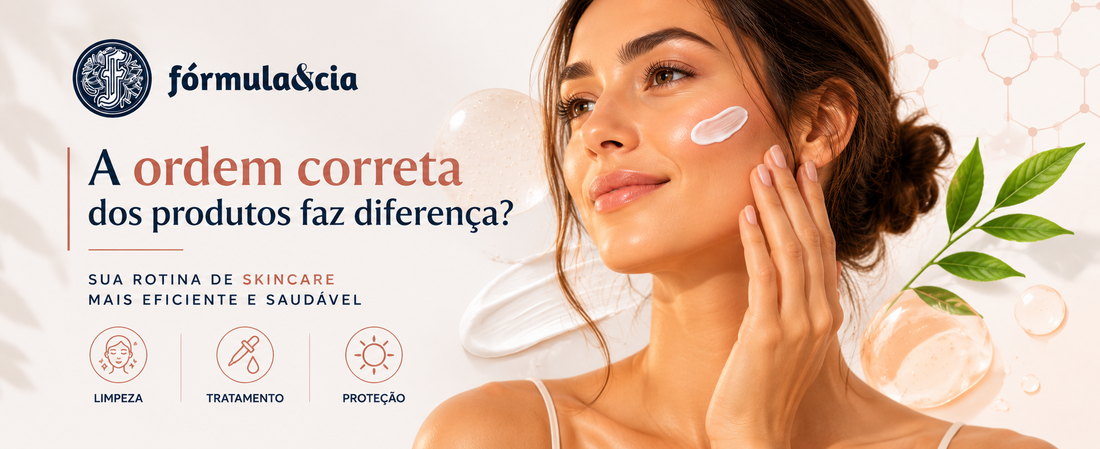 Rotina de skincare: a ordem correta dos produtos faz diferença?