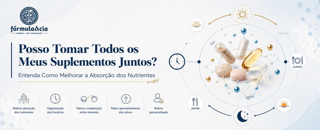 Posso Tomar Todos os Meus Suplementos Juntos?