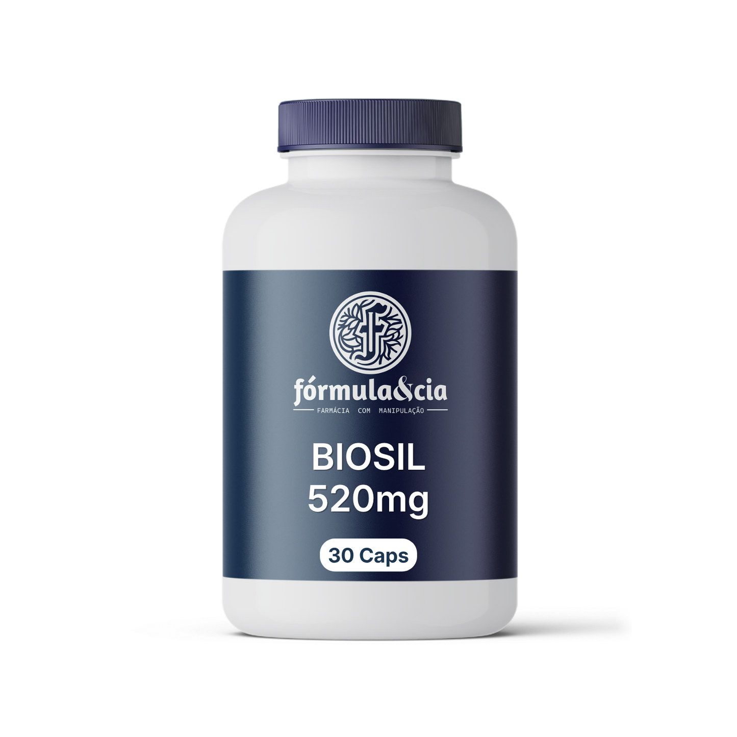 BioSil 520mg - Silício Orgânico - Suporte para Pele, Cabelos e Unhas - 30 Cápsulas