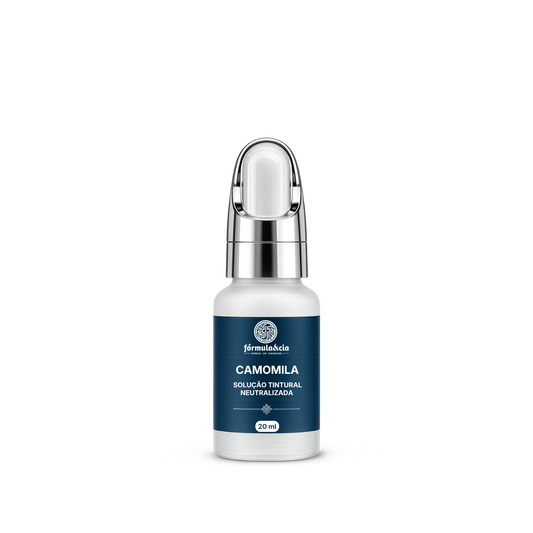 Camomila Solução Tintura e Óleo Essencial  Neutralizada - 20ml