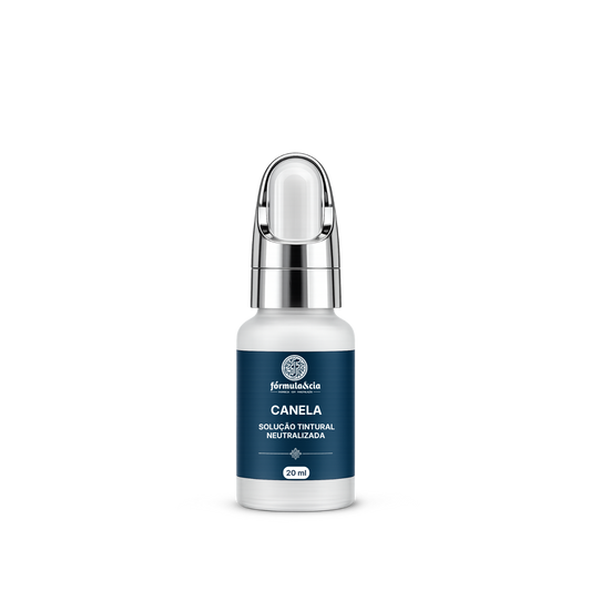 Canela Solução Tintura E Óleo Essencial  Neutralizada - 20ml