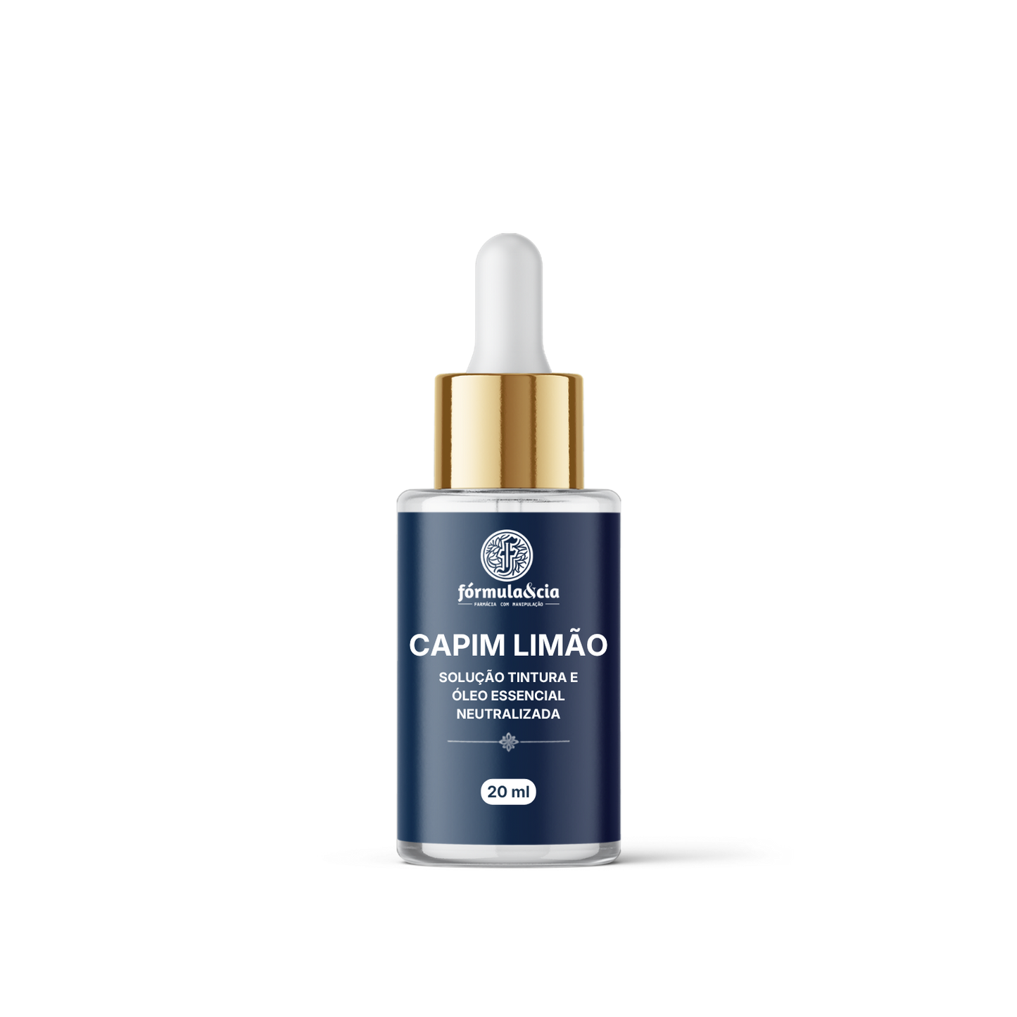 Capim Limão Tintura e Óleo Essencial Neutralizada Gold - 20ml