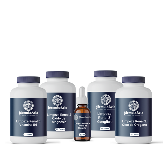 Combo Completo do Protocolo de Limpeza Renal