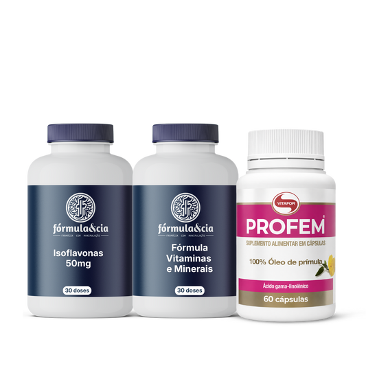 Combo Equilíbrio Hormonal - Menopausa