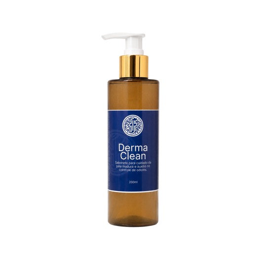 Derma Clean - Sabonete para cuidado da pele madura e auxílio no controle de odores 200ml