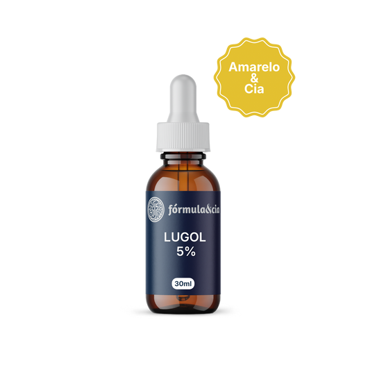 Iodo / Iodeto (Lugol 5%) - 30ml