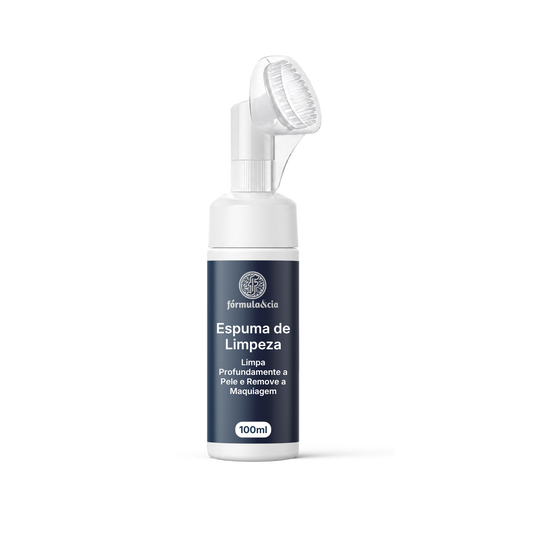 Espuma de Limpeza - Limpa Profundamente a Pele e Remove a Maquiagem - 100ml