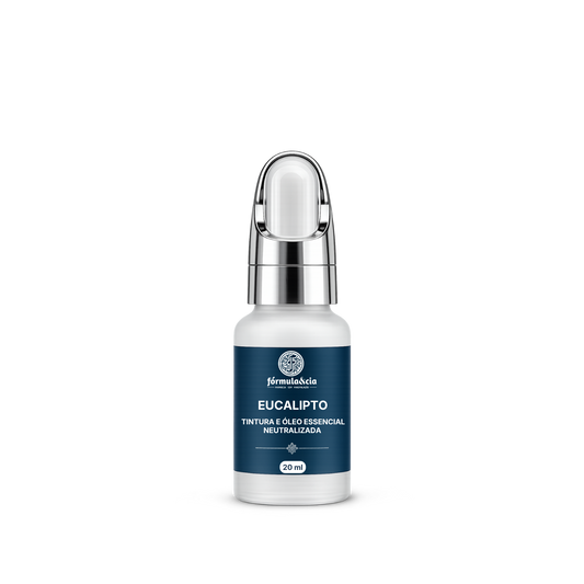 Eucalipto Solução Tintura e Óleo Essencial  Neutralizada - 20ml