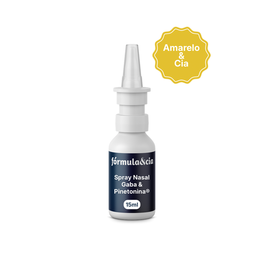 Spray Nasal Gaba e Pinetonina® - 15ml