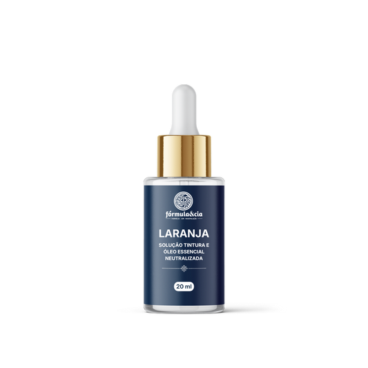 Laranja Solução Tintura e Óleo Essencial Neutralizada Gold - 20ml