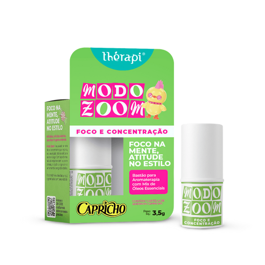Óleo essencial em bastão Modo Zoom - Capricho