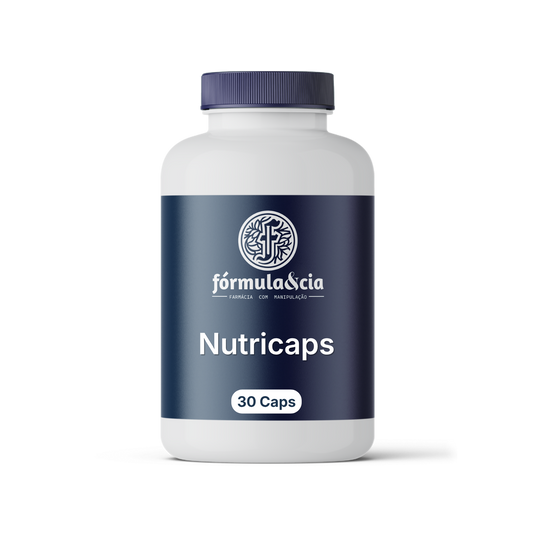 Nutricaps Suplemento Cabelos e Unhas - 30 Cápsulas