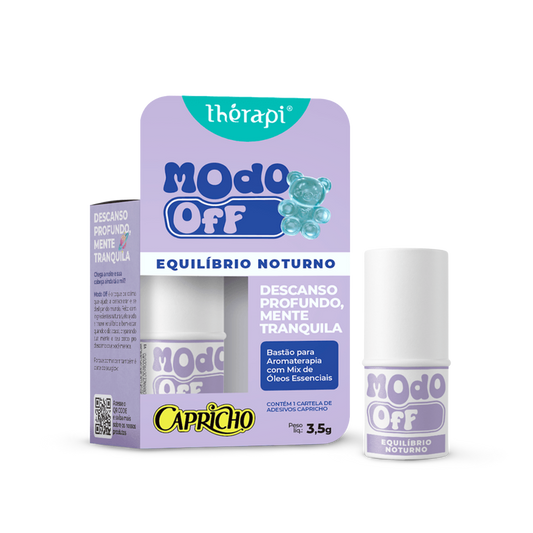 Óleo essencial em bastão Modo Off - Capricho