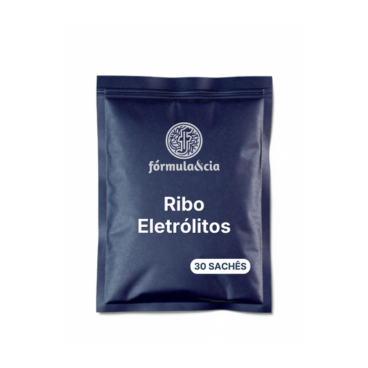 Ribo Eletrólitos -  Auxiliar na hidratação, reposição mineral e suporte energético.