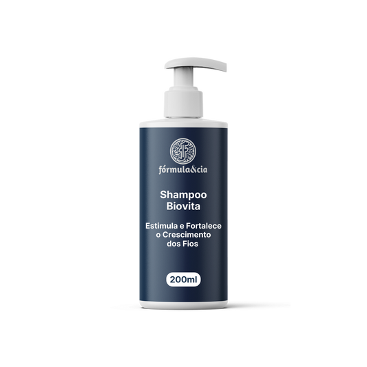 Shampoo Biovita - Estimula e Fortalece o Crescimento dos Fios - 200ml