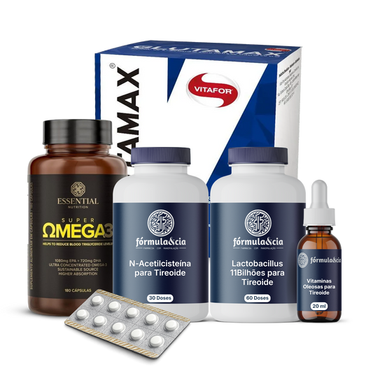Combo  Suplementação Master Plus para Tireoide - 2 meses