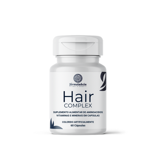 Hair Complex - Cabelos Mais Fortes e Saudáveis - 60 Cápsulas