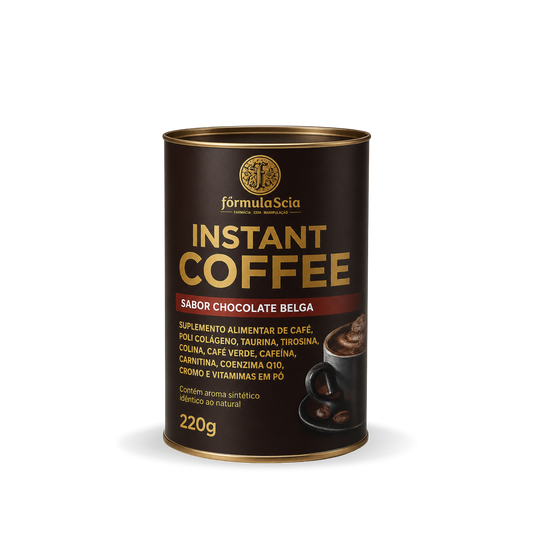 Instant Coffee - Energia e Foco em Cada Xícara - 220g