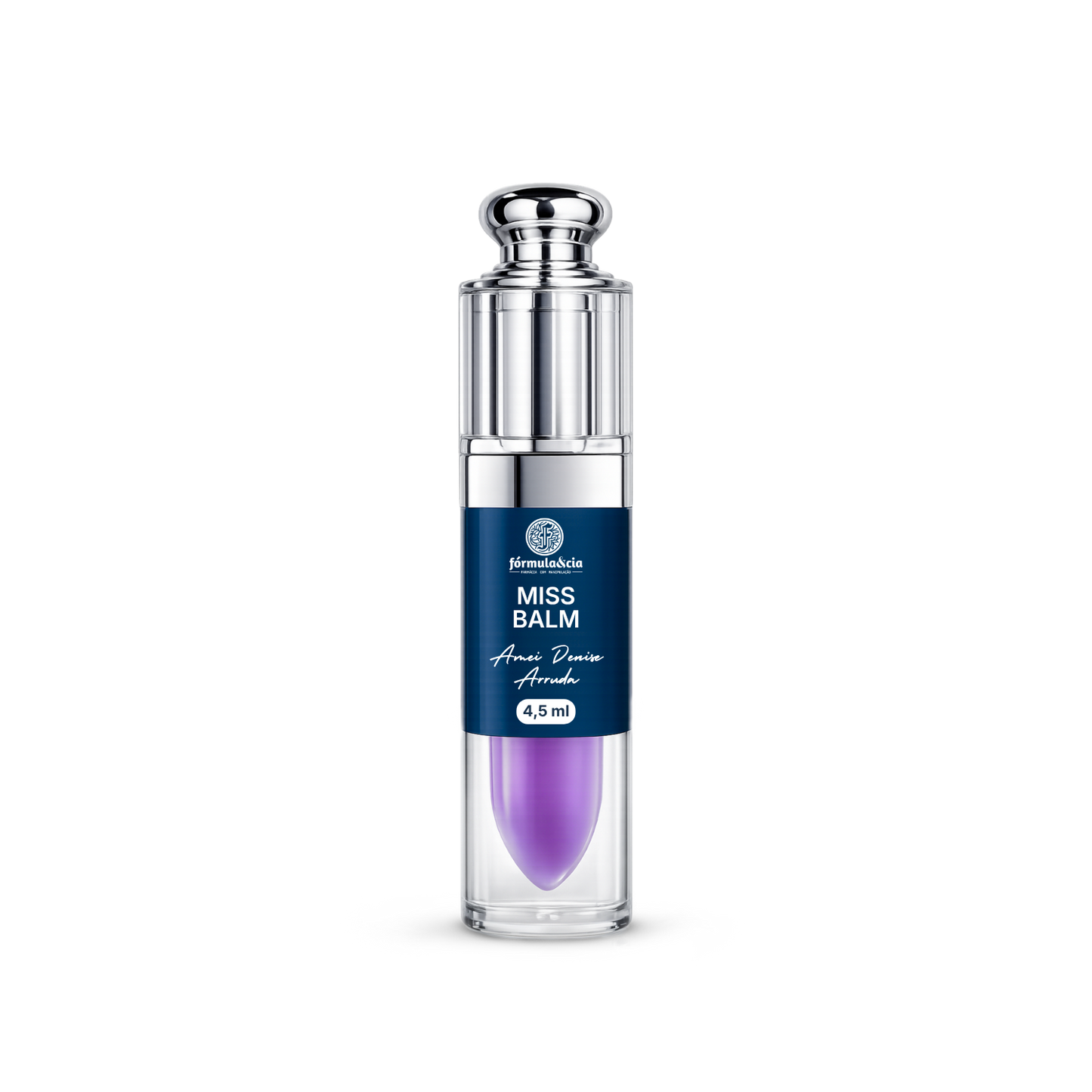 Miss Balm - Gloss Brilho Hidratante Lilás - 4,5ml