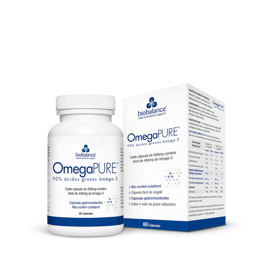 Omega PURE® - Suplemento de Omega 3  60 Cápsulas