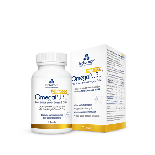 Ômega Pure DHA 900mg - 60 Cápsulas