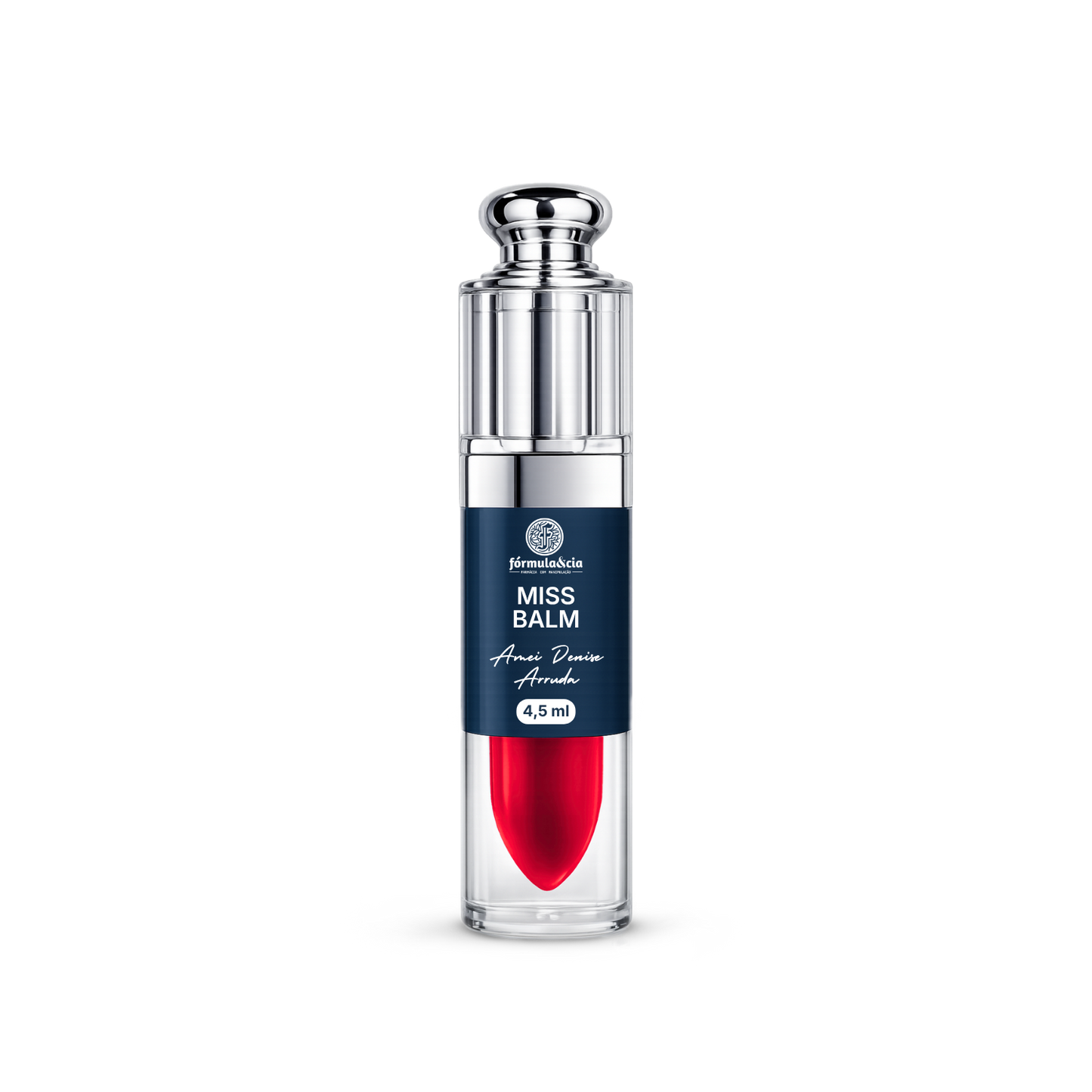 Miss Balm Gloss Vermelho Brilho Hidratante - 4,5ML