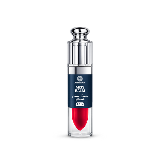 Miss Balm Gloss Vermelho Brilho Hidratante - 4,5ML