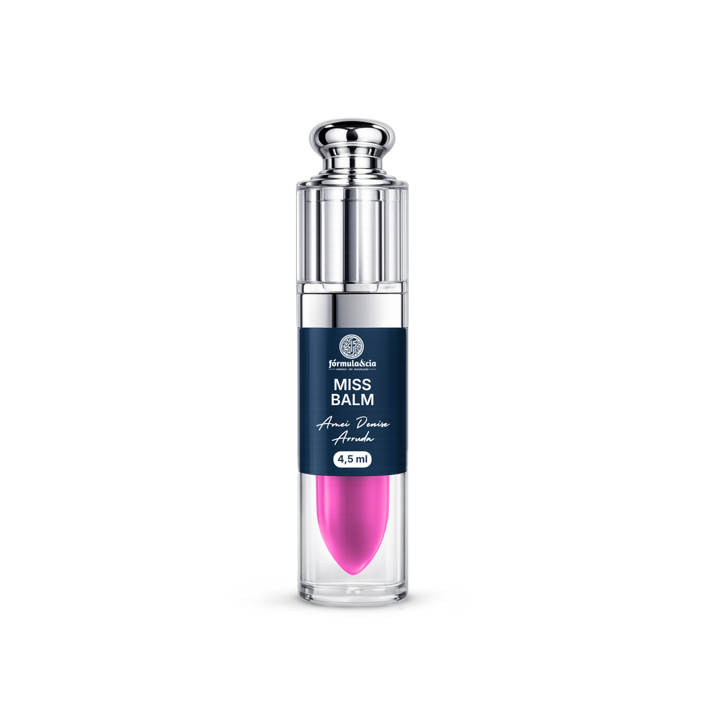 Miss Balm - Gloss Rosa Brilho Hidratante - 4,5ml