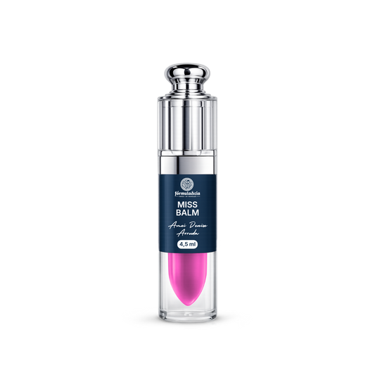 Miss Balm - Gloss Rosa Brilho Hidratante - 4,5ml