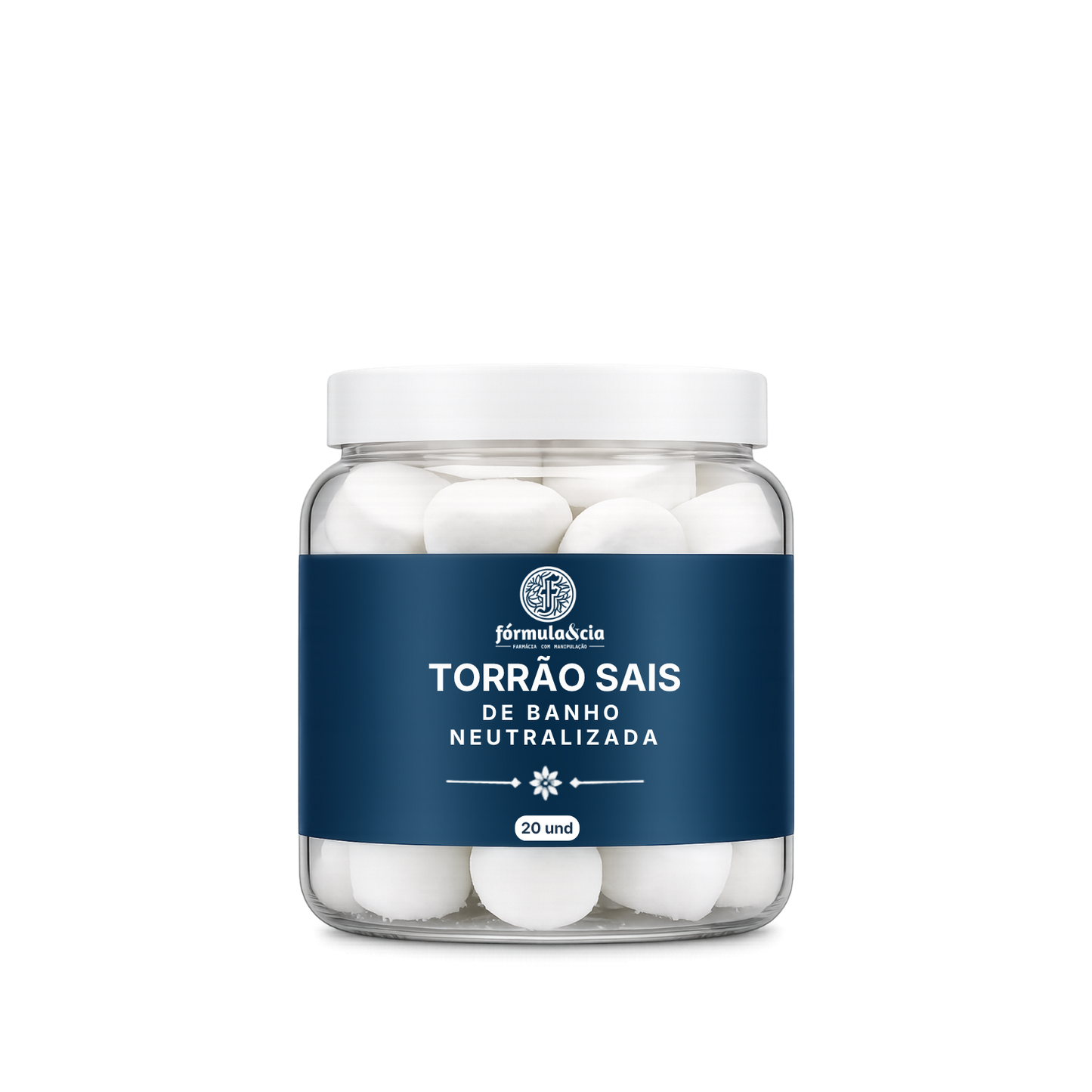 Torrão Sais de Banho Neutralizado - 20 Unidades